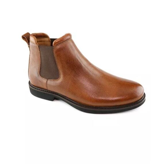 Other - Marc Joseph New York MJNY Austin Leather Ankle Boots 11.5 M Cognac men’s shoes